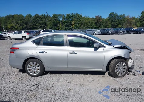 2014 Nissan Sentra Sv из США, поврежденный, VIN 3N1AB7AP4EL657822